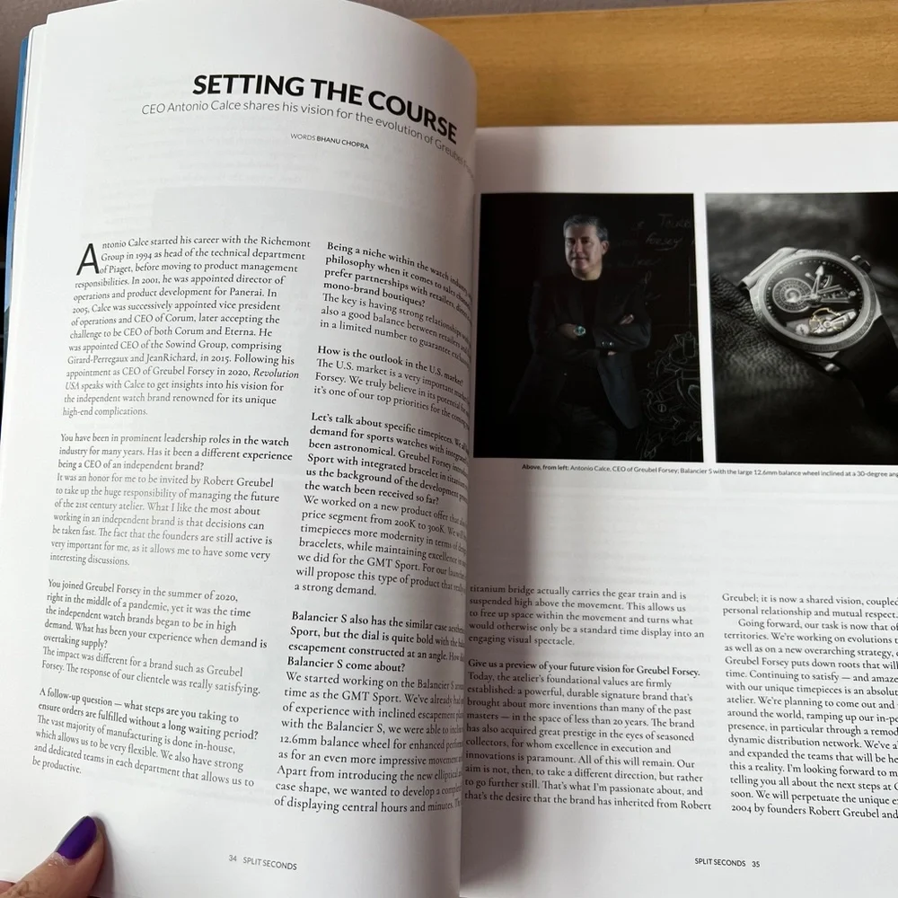 Brand New Revolution Watch Catalog
